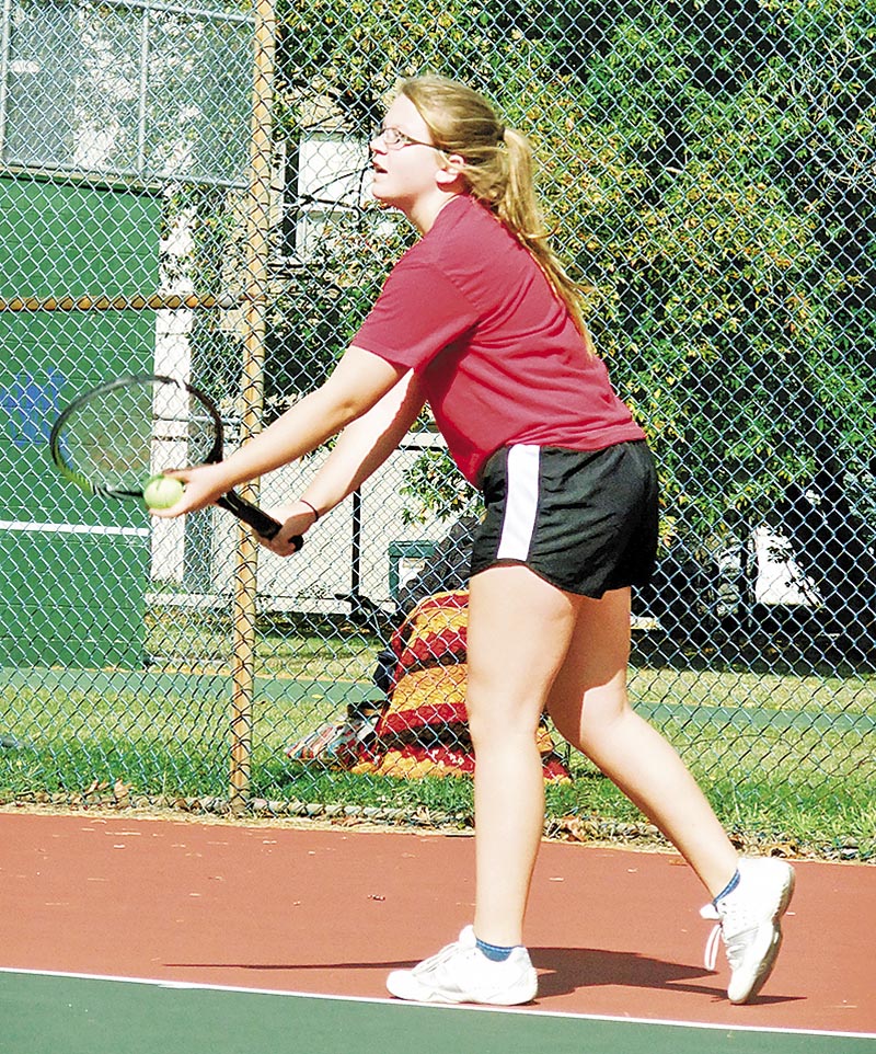 High school tennis results