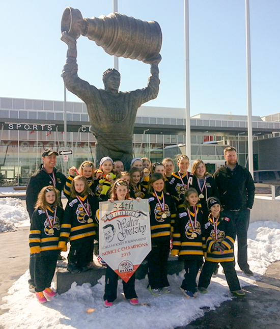 Lady Sting win gold