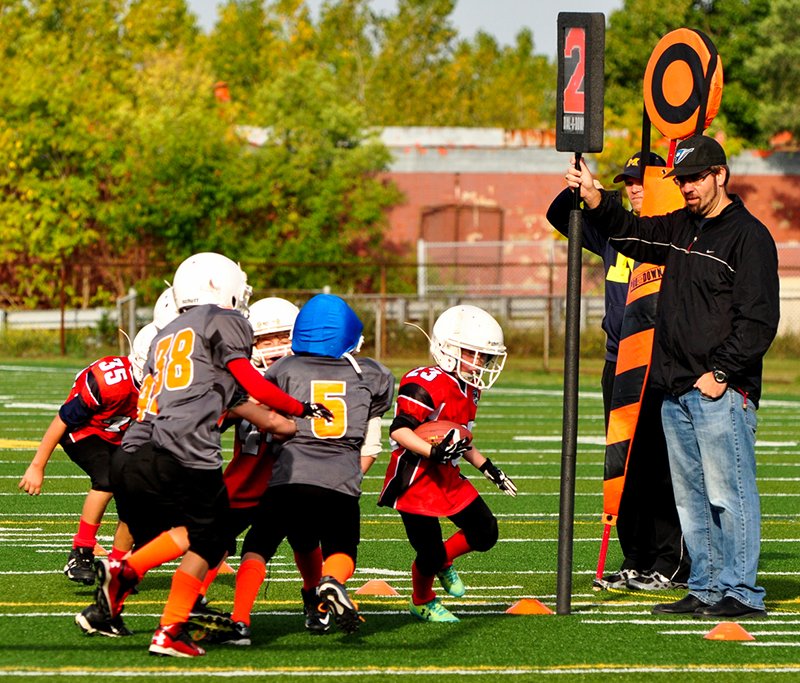 SMAA football action