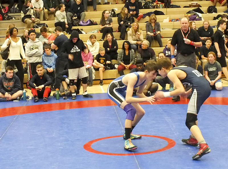 Saint Francois-Xavier wrestler on winning streak