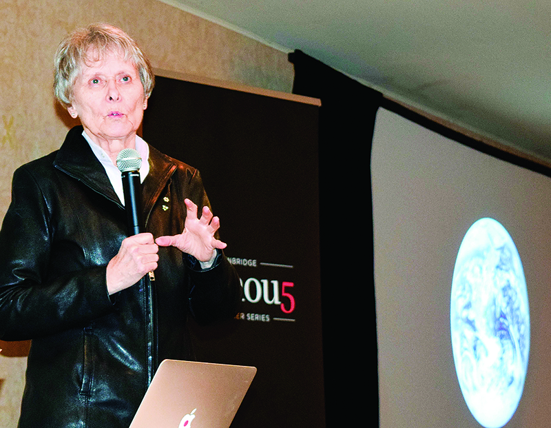 We harm the environment at our peril, Bondar says