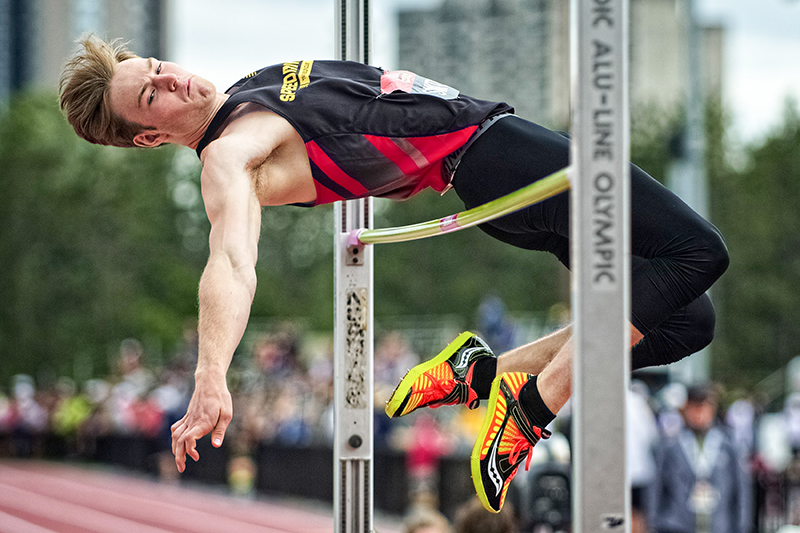 Young city high jumper adopts Derek Drouin’s mental approach
