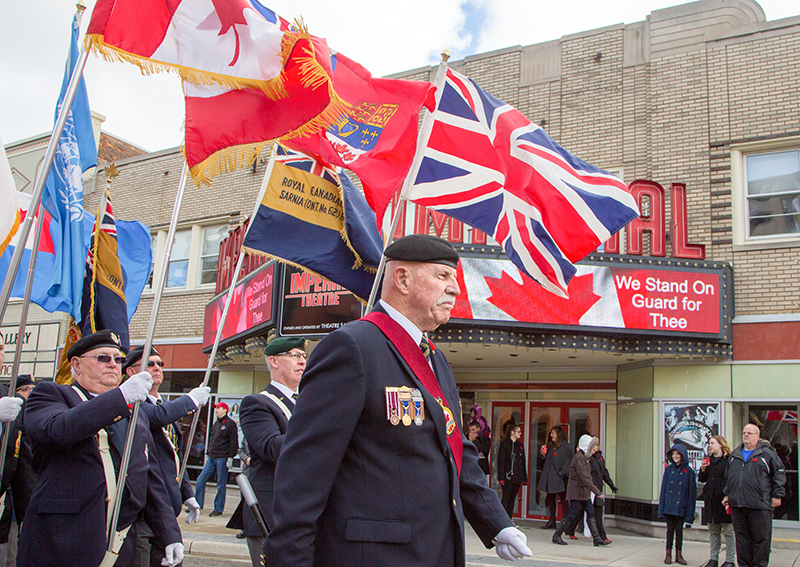 Remembrance Day services moved to Sarnia Arena this year