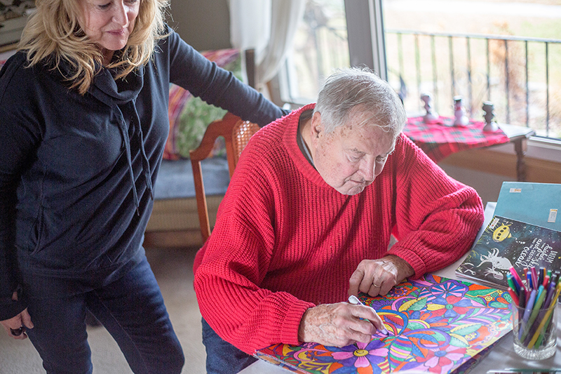Alzheimer program aiding families who care for loved one