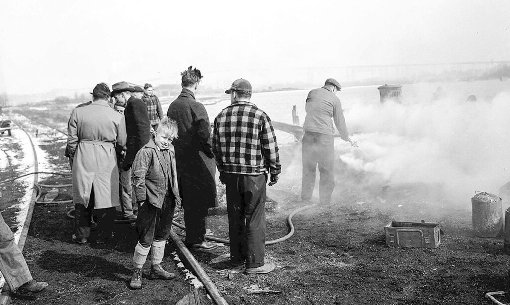 When coal was king, getting warm was a dirty business