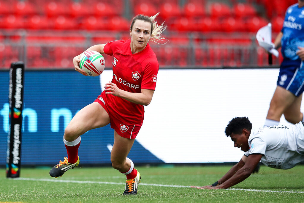 Former Sarnia Saints rugby star shining on world stage