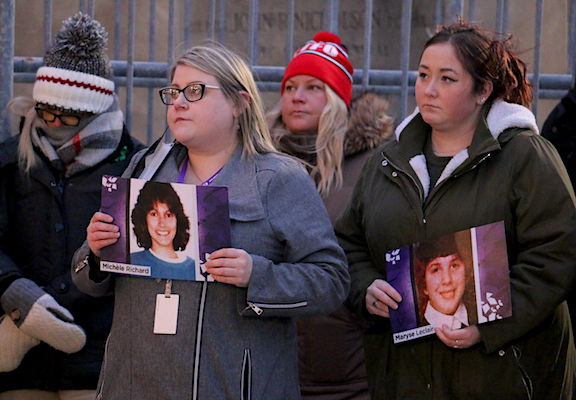 Vigil honours École Polytechnique women, local femicide victims