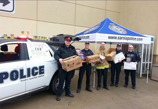 Cops for Cans happening this Saturday