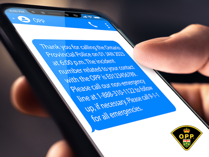 OPP launch new automated text messaging tool this week
