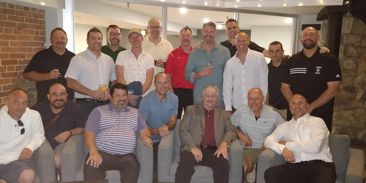 St. Pat’s ’93 Metro Bowl team reunited