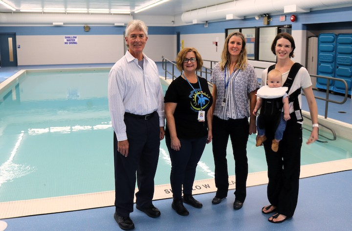Pathways showcases recently renovated pool