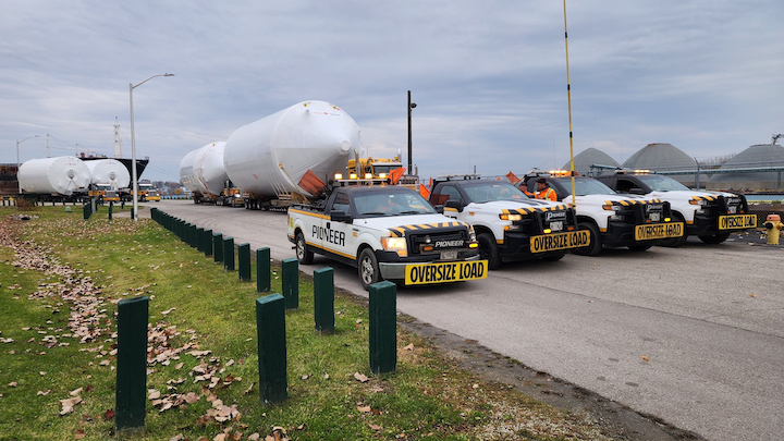 Road closures, possible power disruptions expected along oversized load route