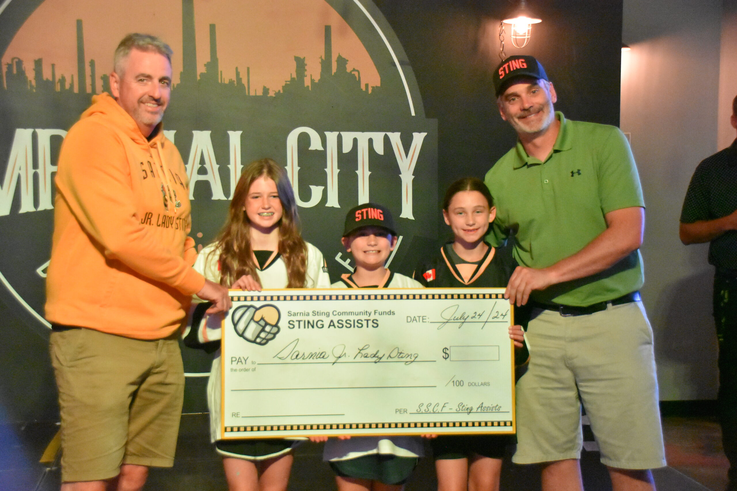 Sting Assists awards 32 community grants