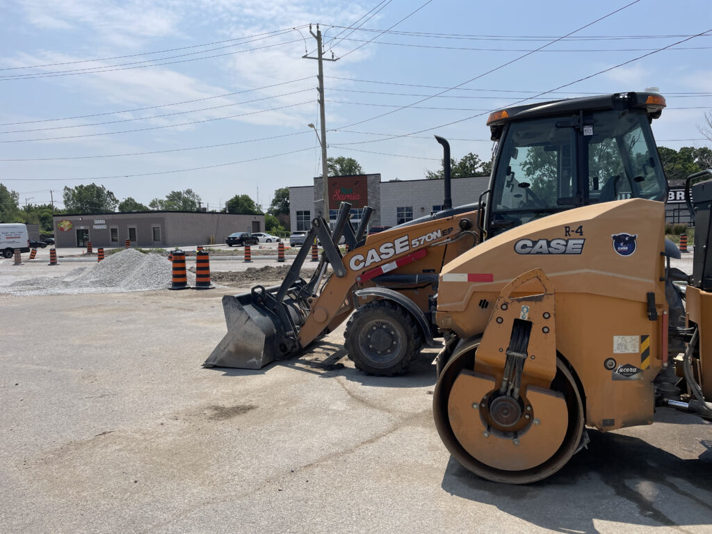 Ministry shuts down Point Edward road reconstruction