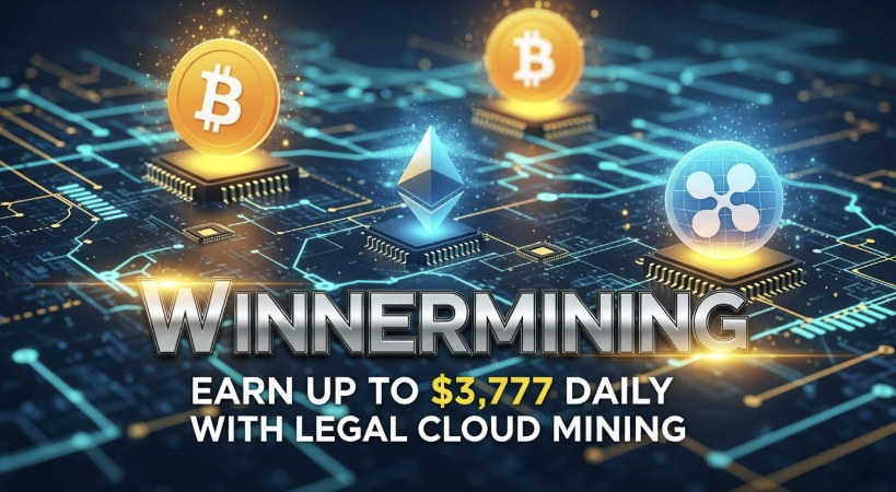 WinnerMining: A Legal Cloud Mining Option with Potential Daily Returns of $3,777
