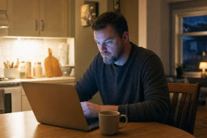 Laptop mug